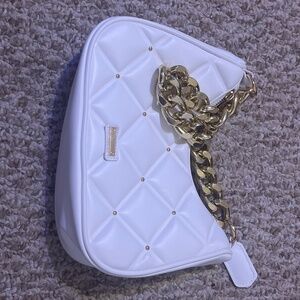 White purse